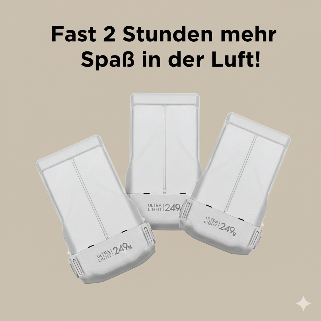 PowerFlight 3er-Pack Extra-Akkus